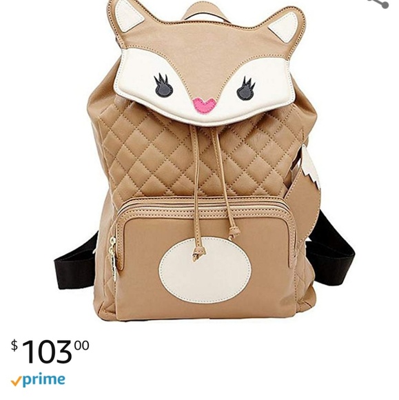 Betsey Johnson Fox Backpack - Picture 1 of 5